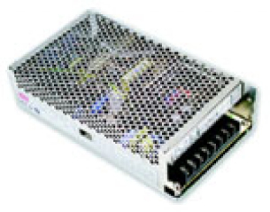 Fonte de alimentação chaveada de saída dupla 120W, 5VCC a 12A, 12VCC a 5A.