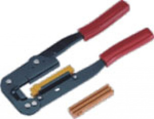 Ferramenta para conectores flat-cables