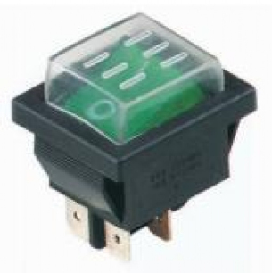 Chave Selada Iluminada RS-201-1C-G 