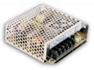 Fonte de alimentação chaveada de saída única 35W, 48VCC a 0.8A.