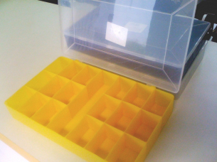 Caixa Plastica com Divisória