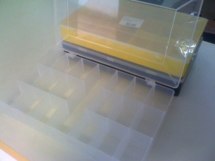 Caixa Plastica com Divisória 