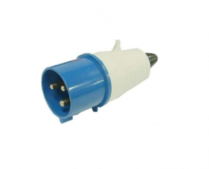 Plugue macho 16A 2P+E 6H 220V N-3076