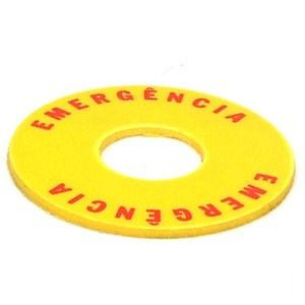 Moldura para botão de emergência P20-IDEM-CA