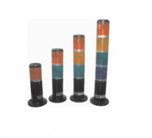 Sinalizador Torre Sonoro, 4 lentes, 24Vca-Vcc