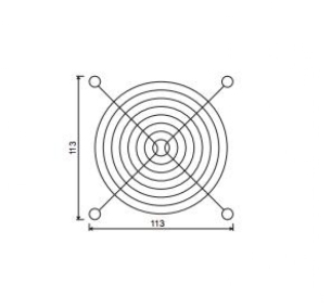 Proteção Metálica (grelha) FG-120
