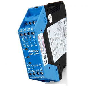 NST-2004 - Relé de segurança para parada de emergência - Cat.4