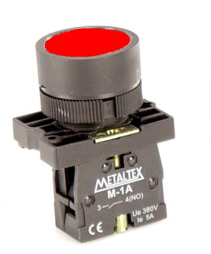 Botão de pulso plástico P20BFR-R-1A