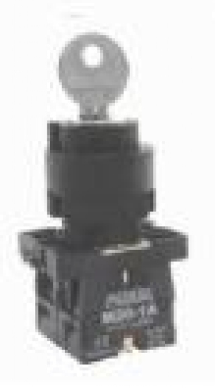 Chave Knob curto plástico com cadeado P20KSR4-B-2A