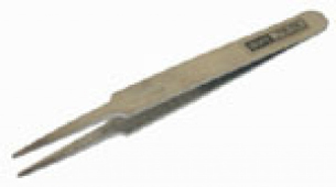 pinça anti-estática ponta arredondada