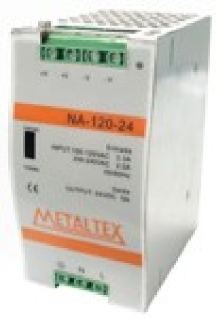 Fonte de alimentação 120W, saída 24VCC, 5A