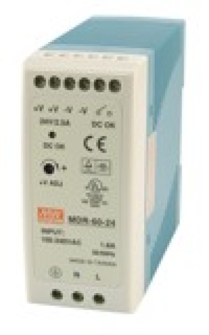 Fonte de alimentação chaveada 60W, 12VCC, 5A