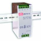 Fonte de alimentação chaveada de saída única 120W para trilho DIN, 48VCC 2.5A