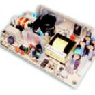 Fonte de alimentação chaveada de saída tripla 45W (carcaça aberta), 