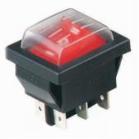 Chave Selada Iluminada RS-201-1C-R 