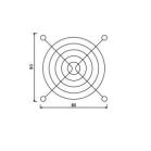 Proteção Metálica (grelha) FG-80