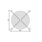 Proteção Metálica (grelha) FG-120