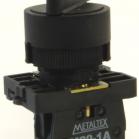 seletora plástica com knob longo P20SHR2-B-1A