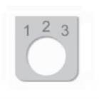 Identificador para chave seletora P20-ID123