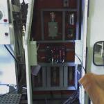 Detalhe instalação cortina de Proteção