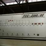 Detalhe interno Instalação controladores ASCON em rede.