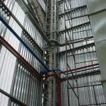 Detalhes instalação Eletocalhas ao redor da Preparçaõ de Massa