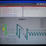 Tela de Comando e Visualizaçâo Cicilo 1 da Moagem