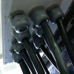 Detalhe da Nova Entrada dos Chicote de Fiação ( Placa  de Baixo )