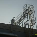 DETALHE DUMPEER E PLATAFORMA DE ACESSO E MANUTENÇÃO