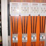 Vista interna Distribuição Chave Seccionadora Antes Disjuntores