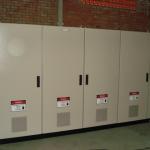 Vista Frontal Secador de Telha tipo de Passagem 