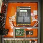 Detalhe interno montagem CLP