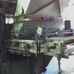 Vista do Atuador Original  Trocado por Motor Hidráulico