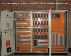 Painel Carga e Descarga dos Telaios - Cerâmica Cejatel Telhas